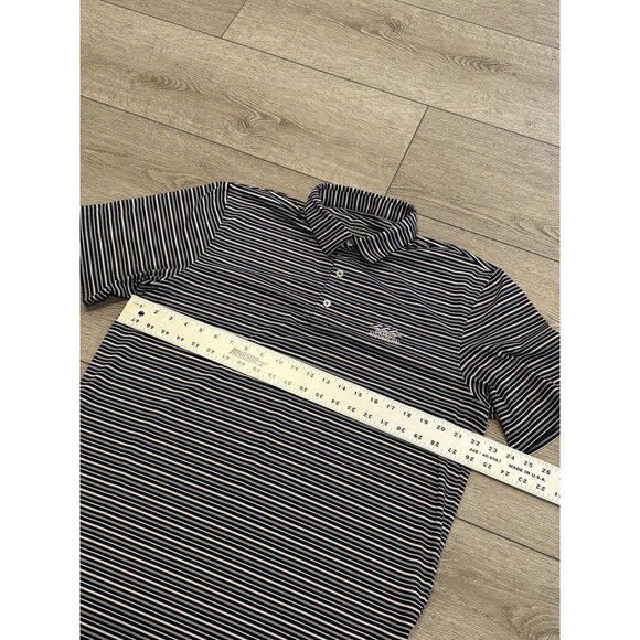 Johnnie O Polo Shirt Mens L Golf Performance Stretch Desert Mountain Golf Club - Picture 5 of 7
